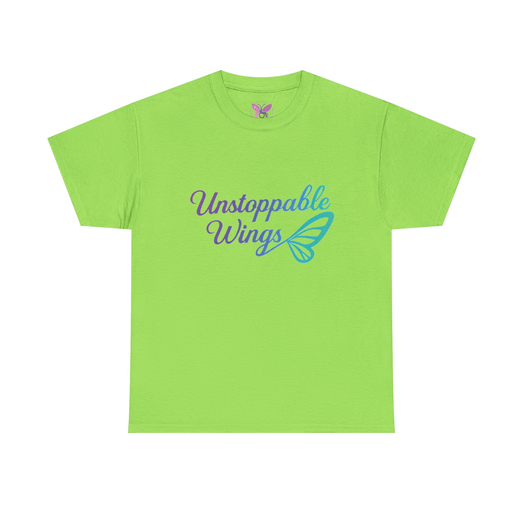 Unstoppable Wings Motivational T-Shirt for Women & Men | Butterfly Empowerment Tee | Inspirational Gift Unisex Heavy Cotton Tee - Image 17