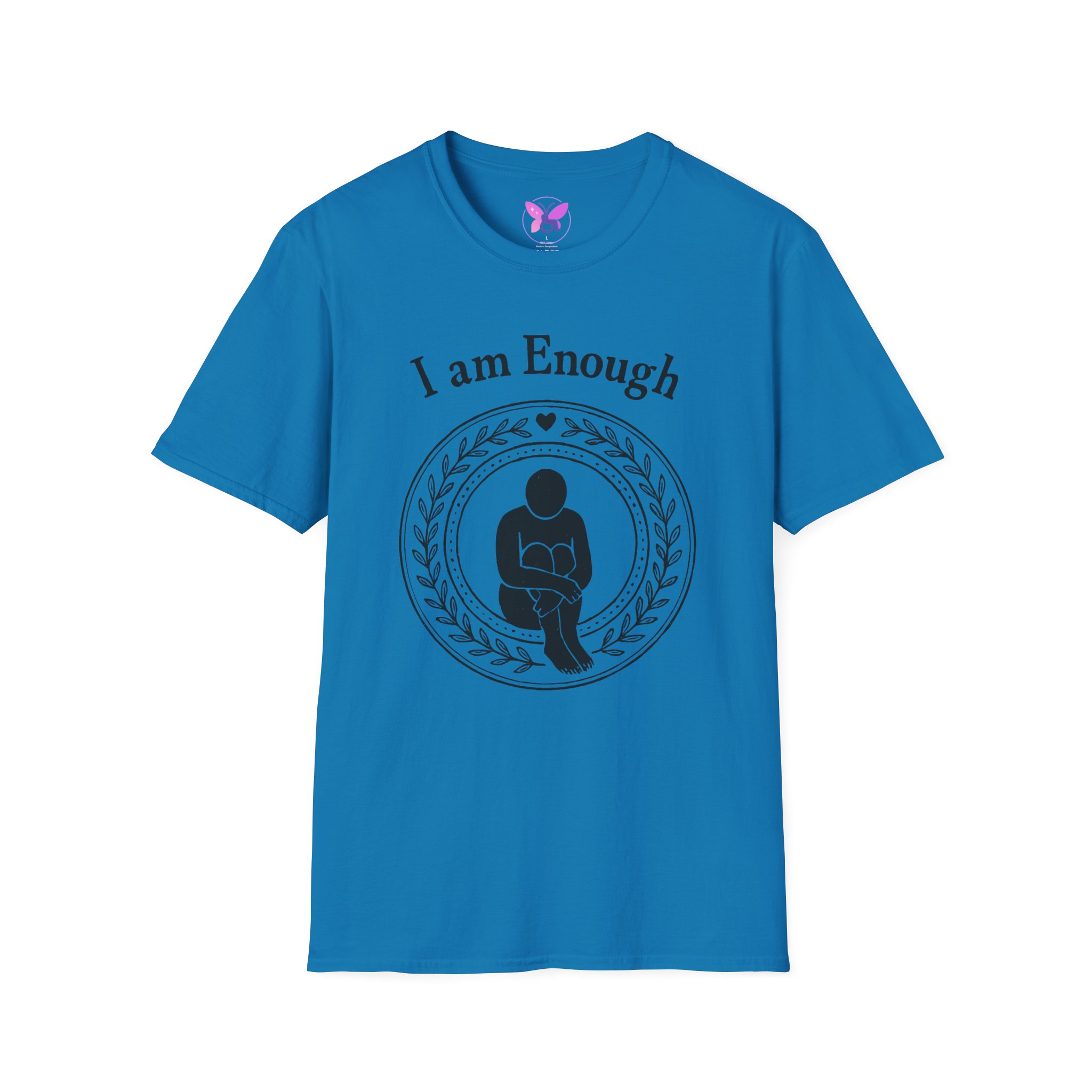I Am Enough T-Shirt - Mental Health Awareness Shirt, Self Love Tee, Positive Message, Empowerment Apparel, Gift for Women, You Are Enough - Image 37
