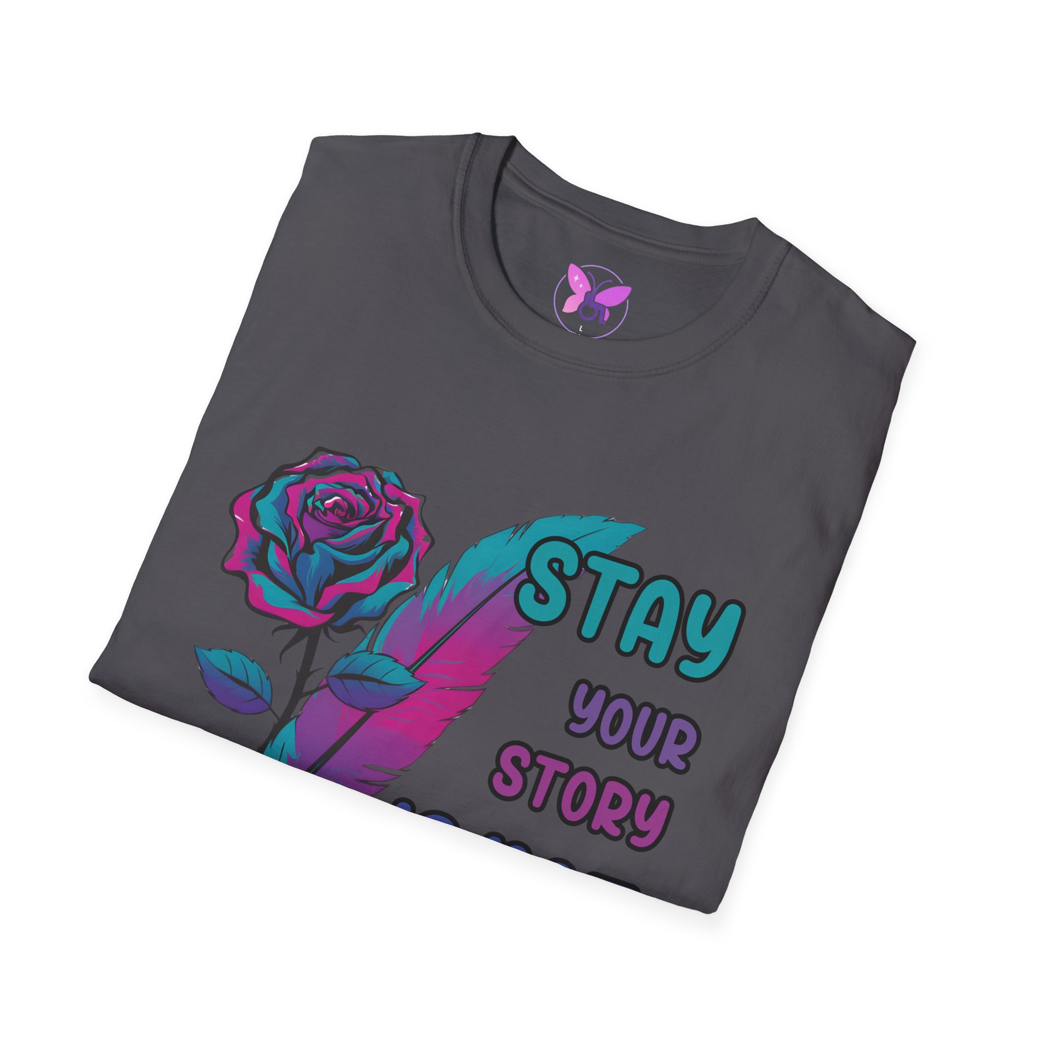 Your Story Is Not Over Suicide Awareness Prevention T-Shirt, Inspirational Tee, Resilience Tee, Survior Gift, Talk About It, Positive Vibes - Image 20