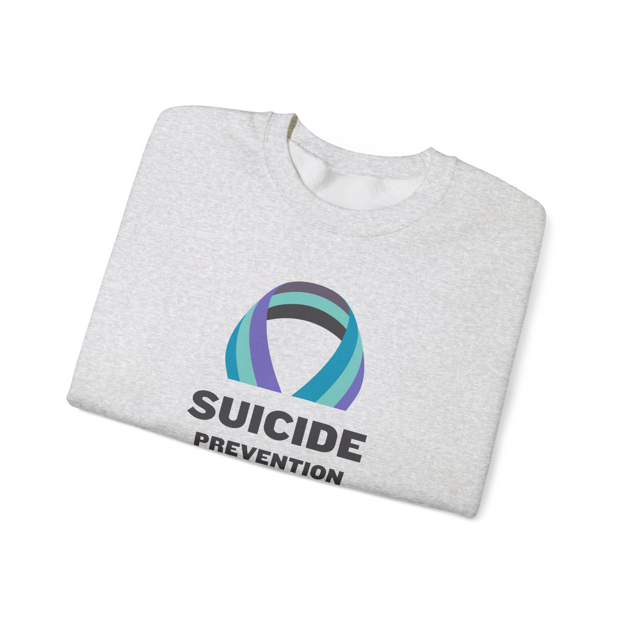 Suicide Prevention Awareness Crewneck Sweatshirt, Support Mental Health, Unisex Heavy Blend™, Casual Comfort, Gift for Awareness Events - Image 7