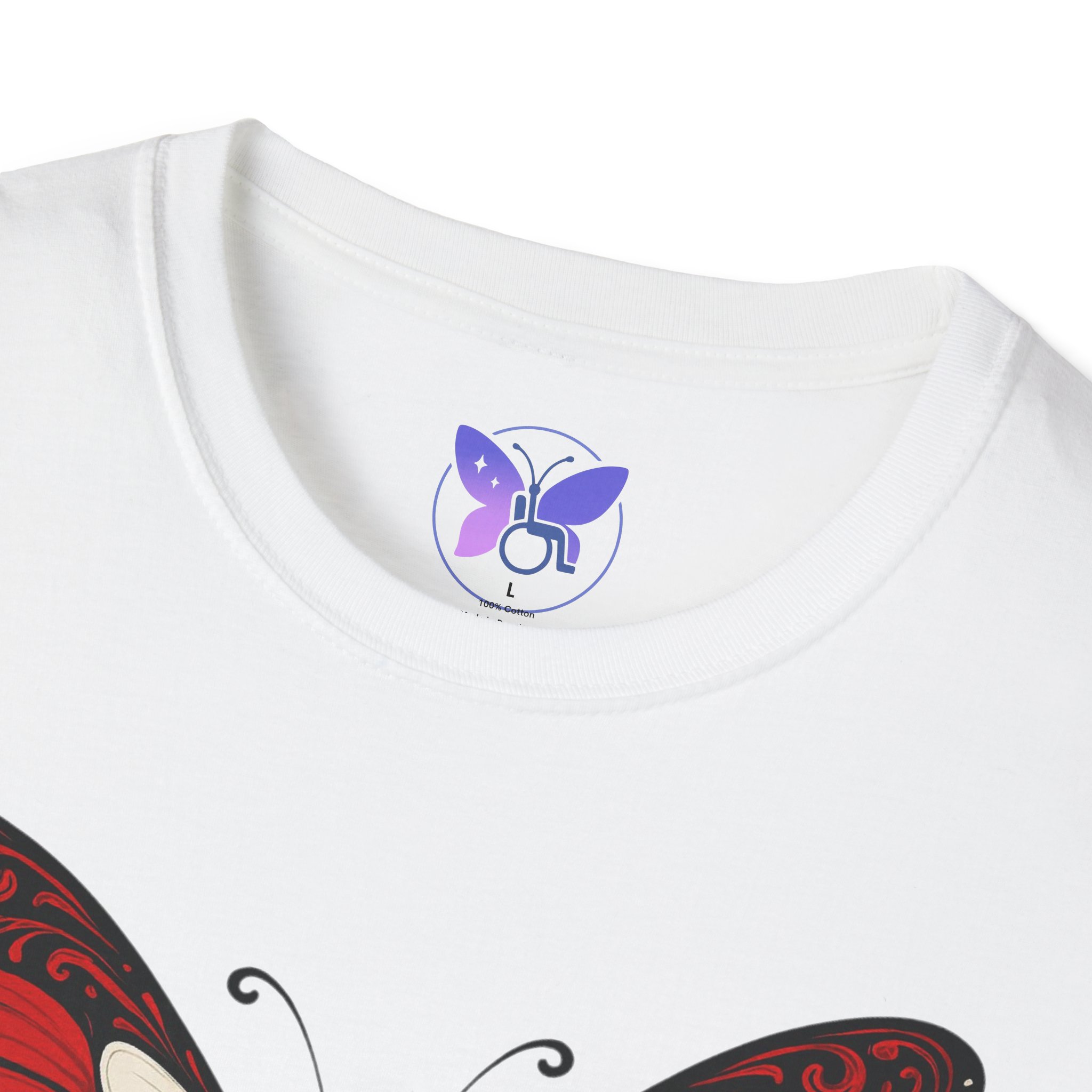 Unstoppable Wings Canada Flag Butterfly Shirt Unisex Canadian Flag Butterfly Tee Patriot Pride Empowerment Graphic Shirt Gift for Canadians - Image 3