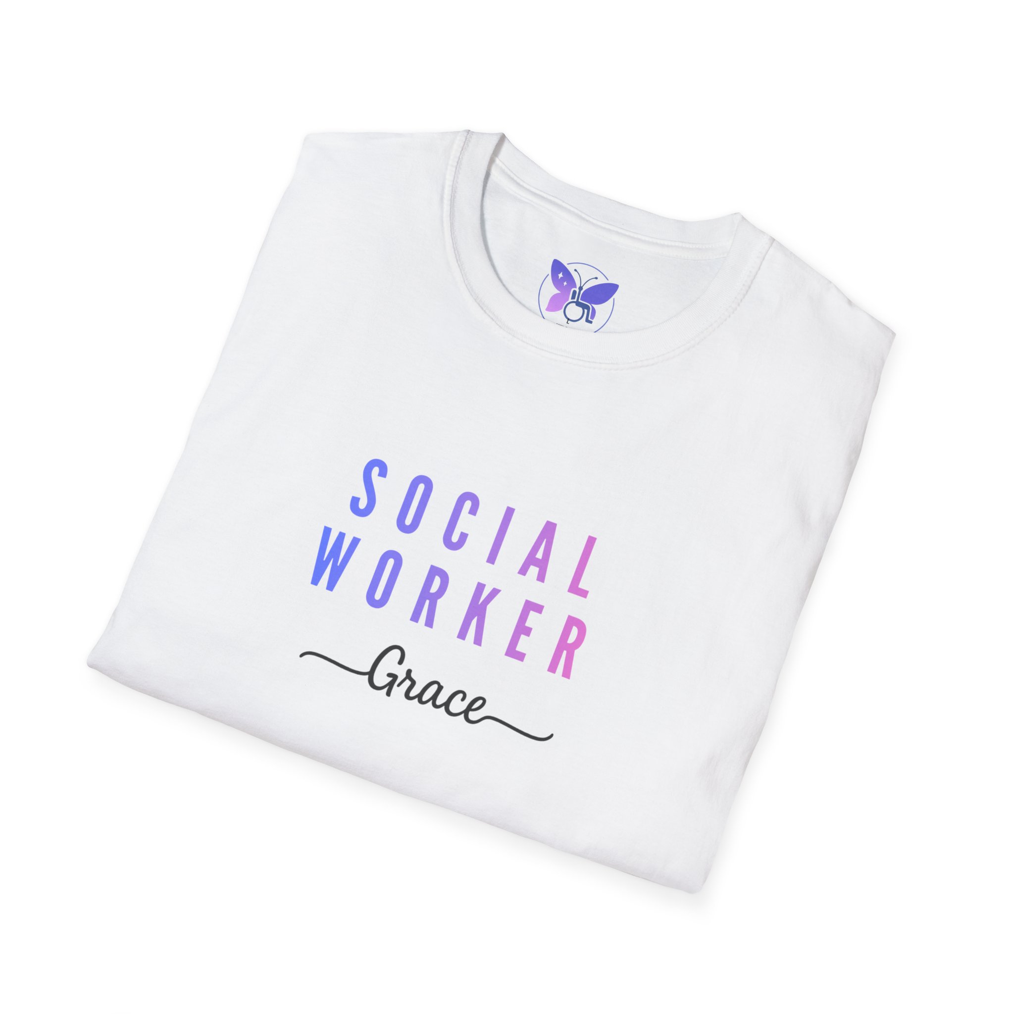 Personalized Social Worker Shirt Custom Name Appreciation Gift for Social Work Professionals - Image 4