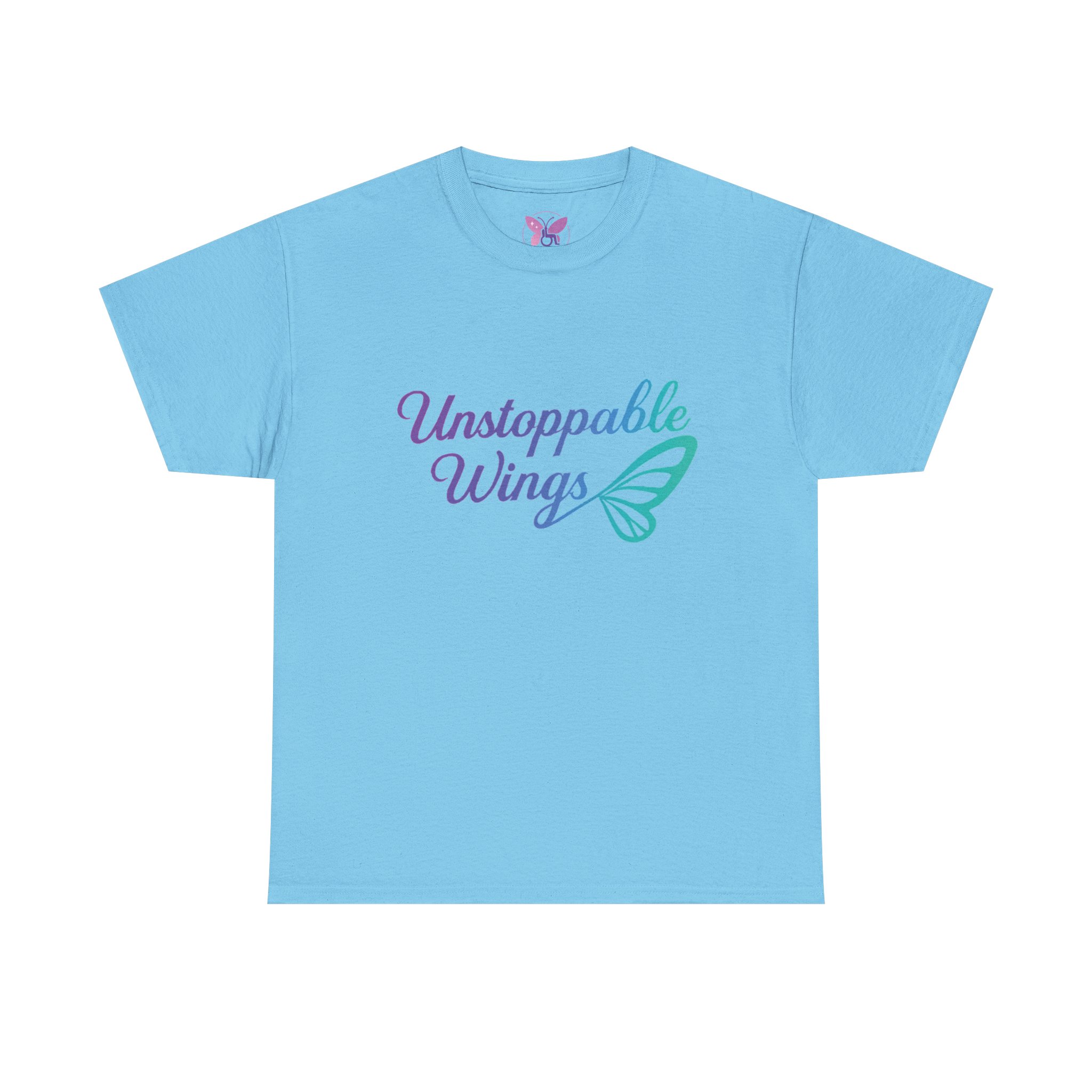 Unstoppable Wings Motivational T-Shirt for Women & Men | Butterfly Empowerment Tee | Inspirational Gift Unisex Heavy Cotton Tee - Image 25