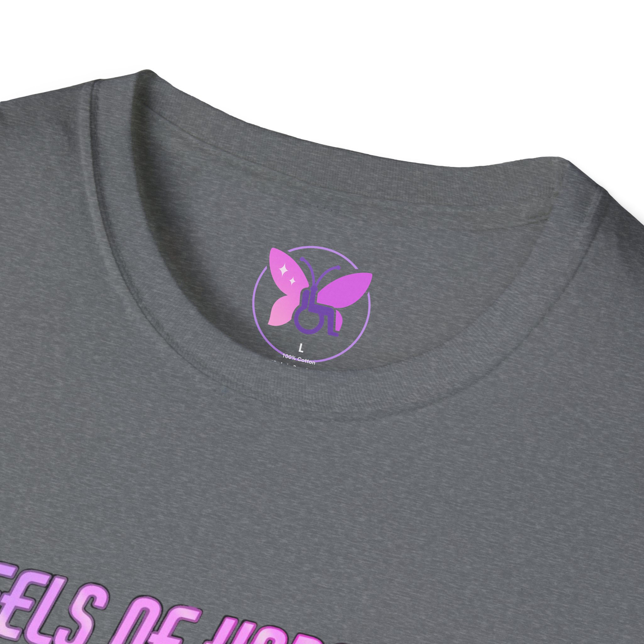 Wheels of Hope Unisex Softstyle T-Shirt, Inspirational Tee, Casual Wear, Gift for Friends, Everyday Comfort, Positive Vibes - Image 19