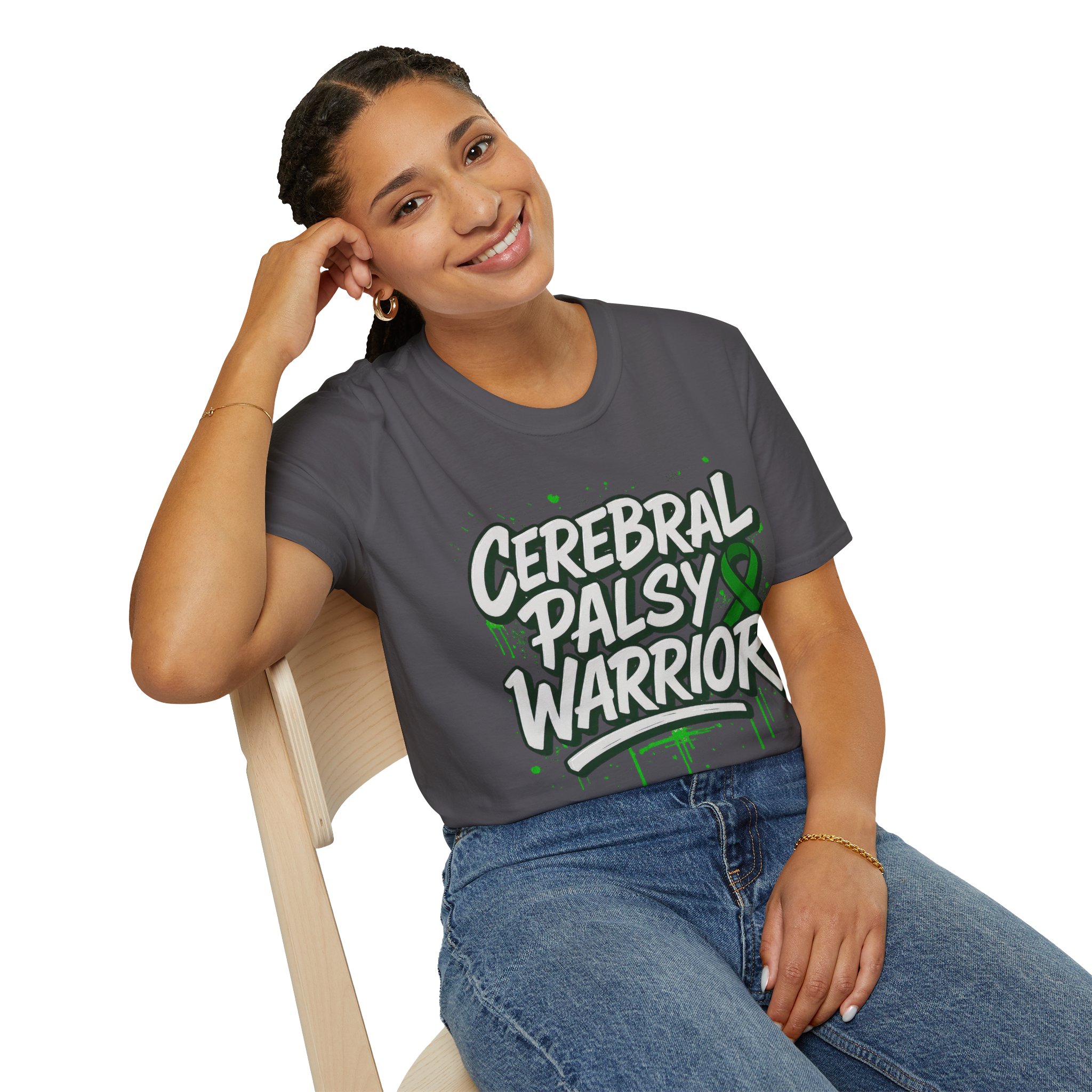 Adult Cerebral Palsy Warrior Tee | Graffiti Awareness Edition - Image 35