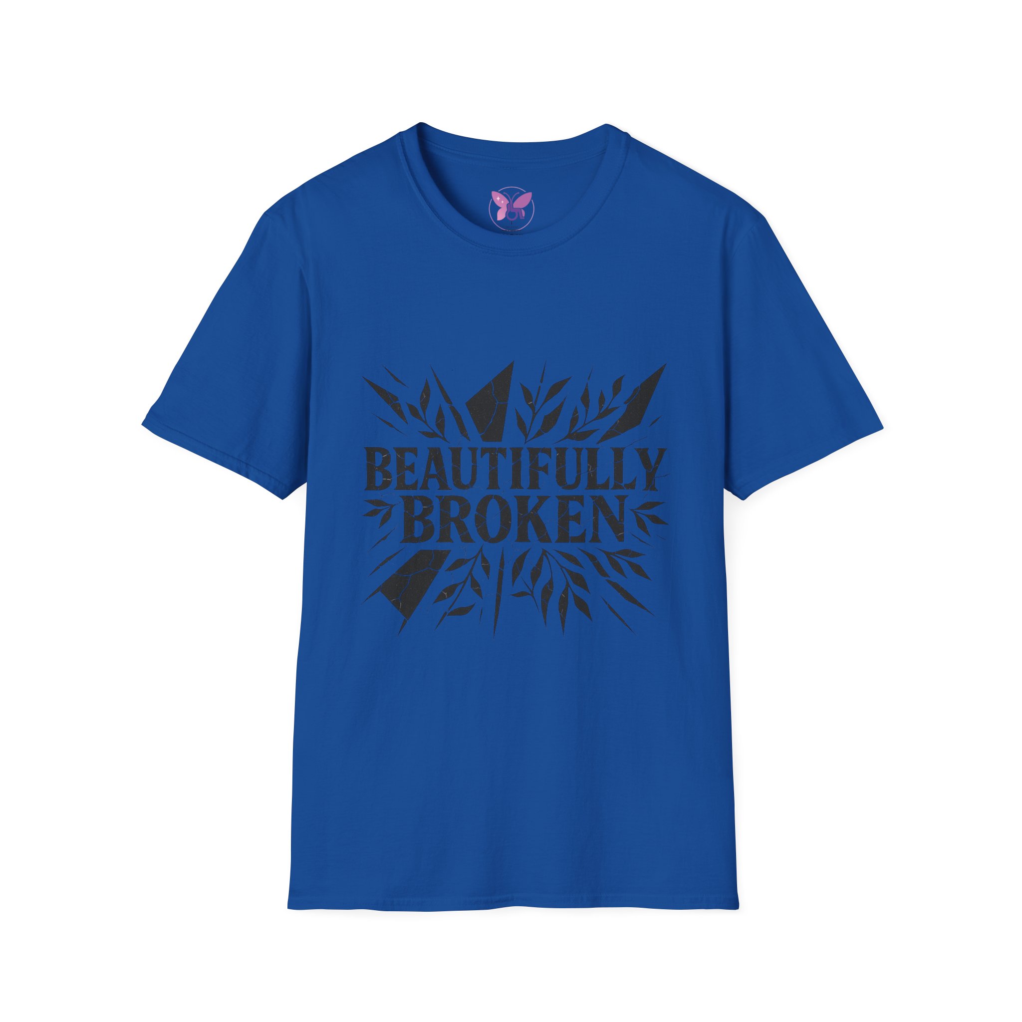 Beautifully Broken T-Shirt Inspirational Quote Tee, Empowerment Gift Promoting Self-love, Motivation and Mental Health Awareness. - Image 41