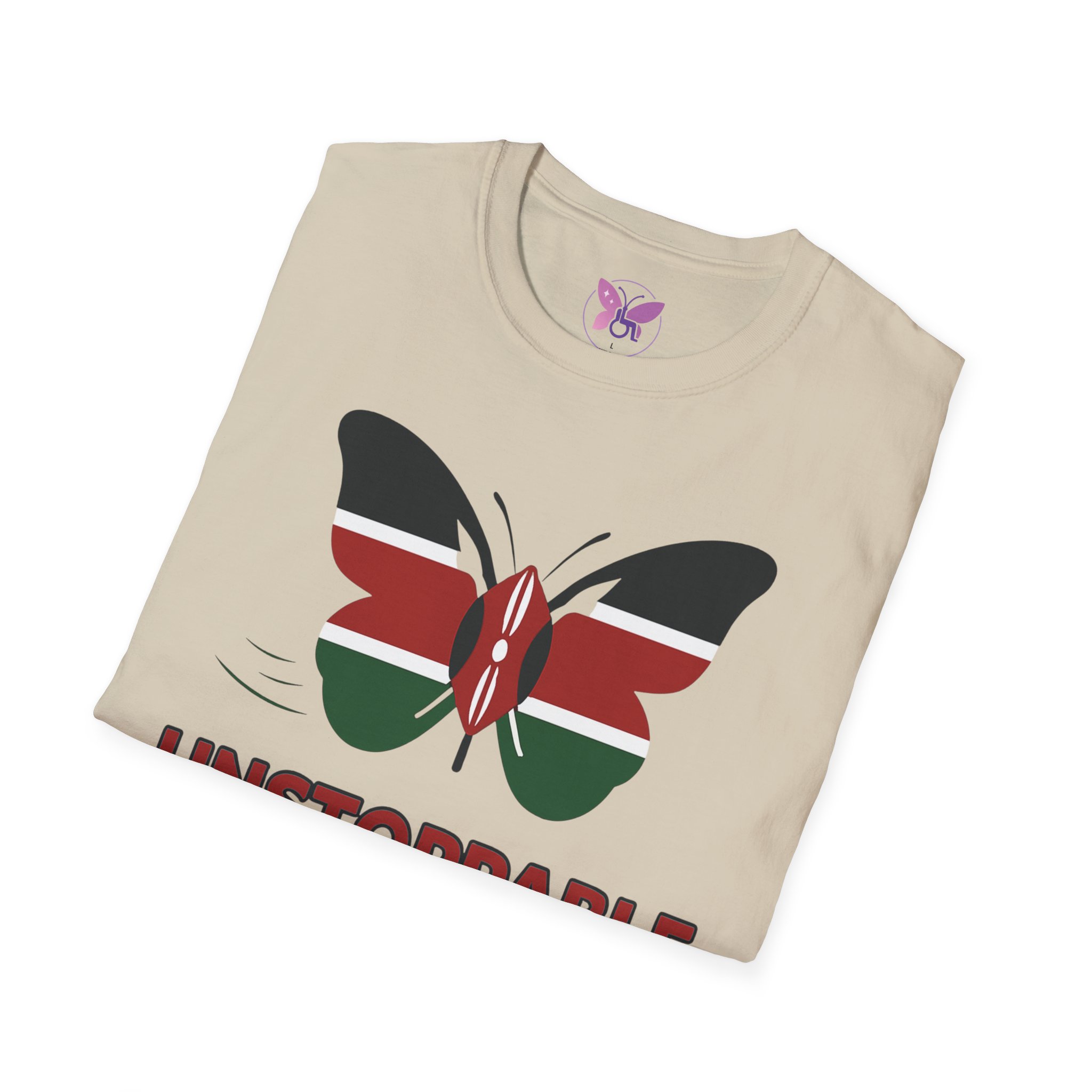 Unstoppable Wings T-Shirt, Butterfly Tee, Kenyan Pride Shirt, Unisex Graphic Tee, Kenya Flag Butterfly Tee, Heritage Tee Gift Comfort Fit - Image 8