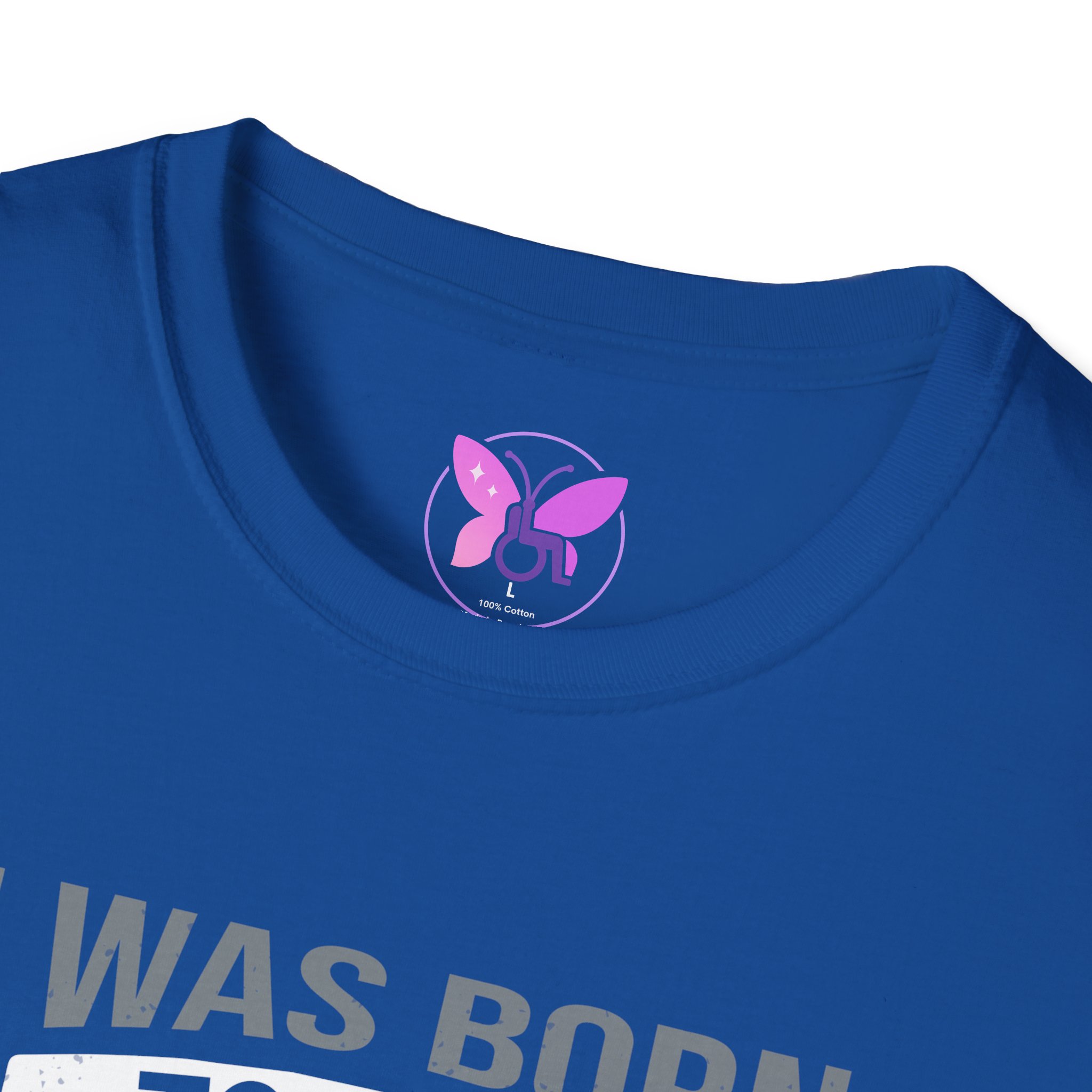 Born To Be A Fighter T-Shirt Grey Ribbon Awareness T-Shirt Brain Cancer, Diabetes & Mental Health Support, Survivor Gift Inspirational Tee - Image 7