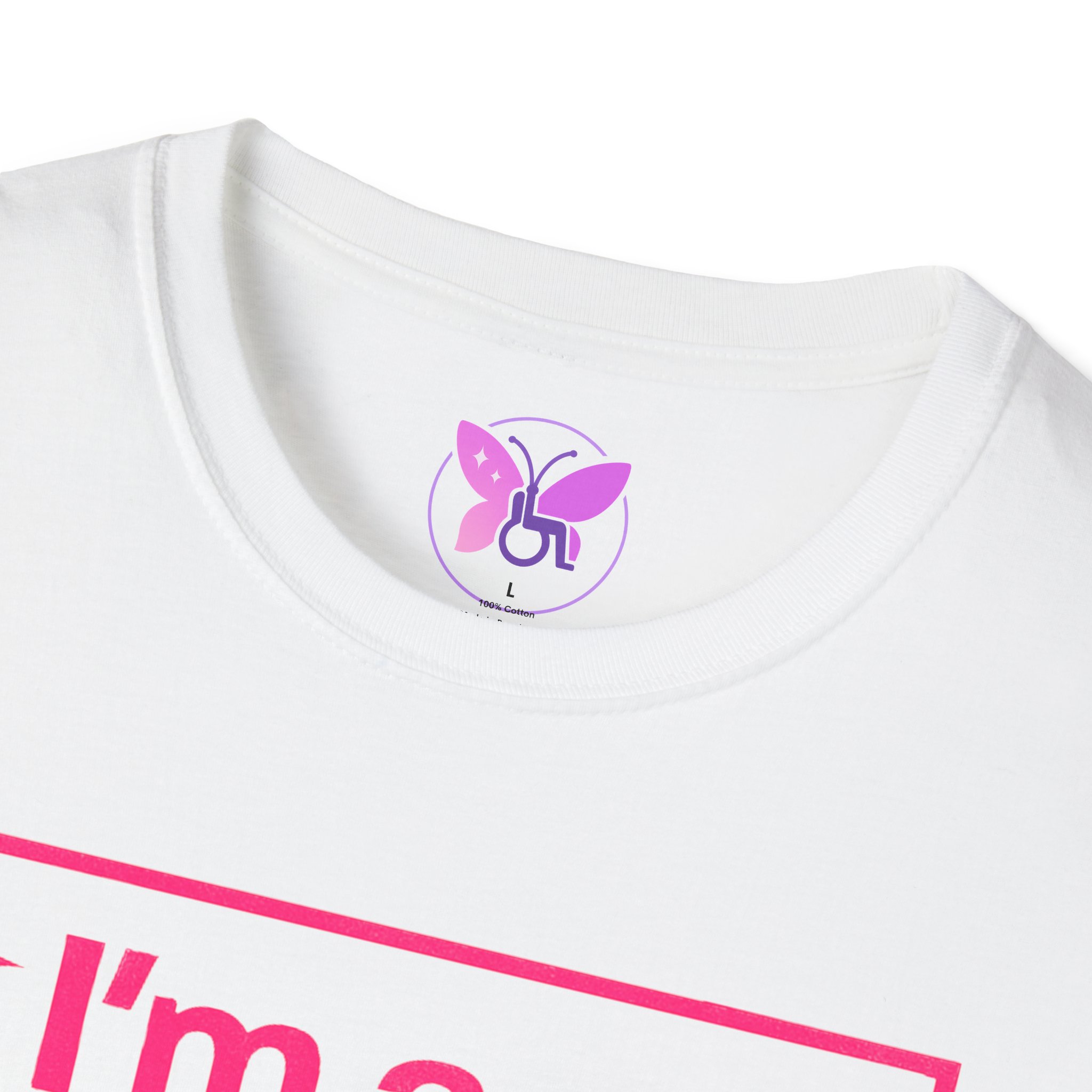 Real Life Barbie T-Shirt, Funny Pink and Teal Barbie Tee with Butterfly Logo, Women Casual Graphic Top - Image 3
