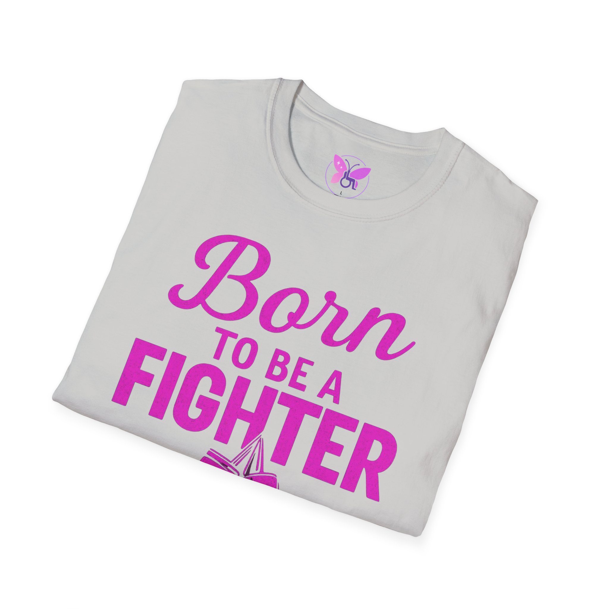 Breast Cancer Awareness Shirt, Cancer Awareness Shirt, Born To Be A Fighter, Breast Cancer Shirt, Pink Ribbon Shirt, Breast Cancer Support - Image 12