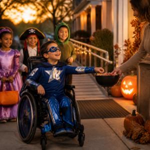kids trick or treating add inclusive trick or treating spot 